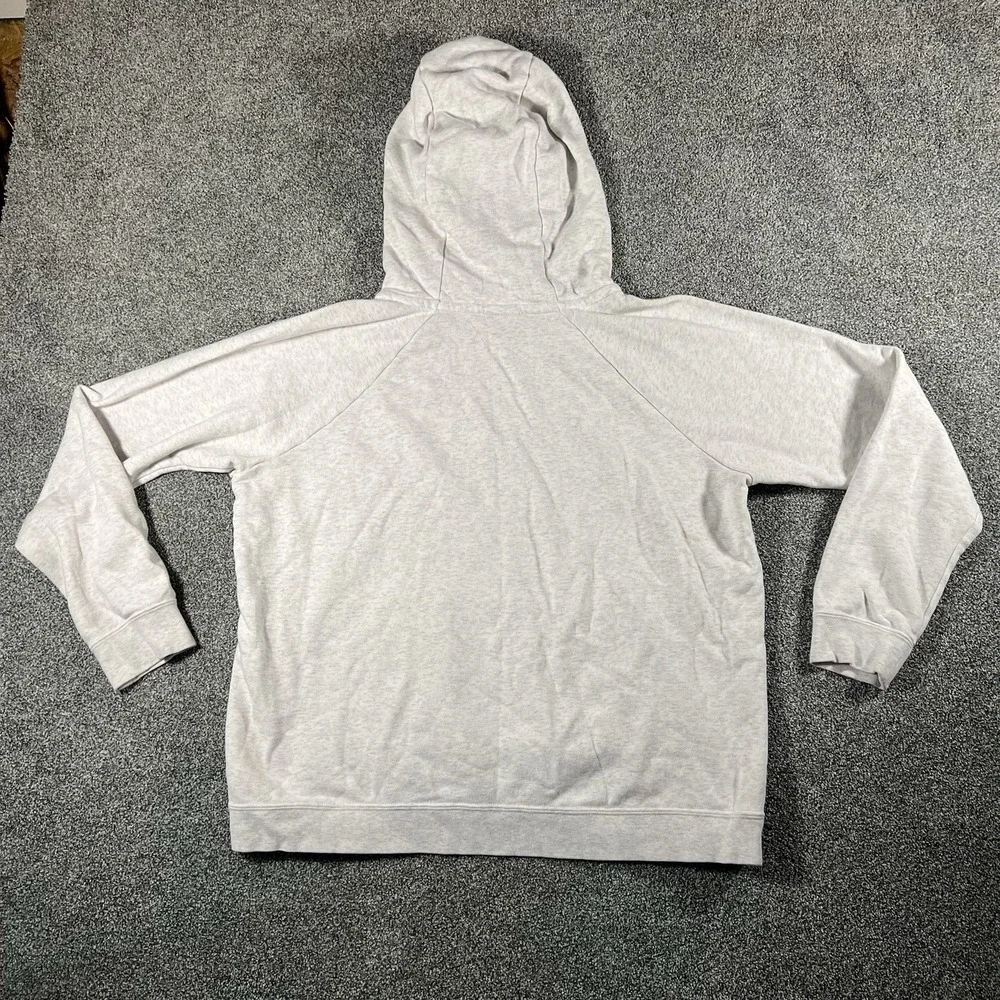 Nike Sportswear Club Fleece Pullover Hoodie Light Gray Men's Large